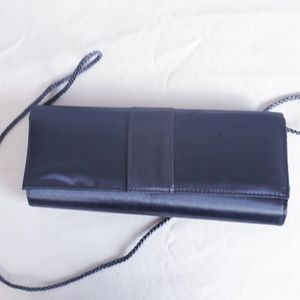 Grey shoulder/clutch bag